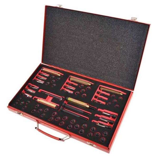 Gloeibougie draad reparatie set M8 M9 M10 M12 63-delig Gloeibougie draad reparatie set M8 M9 M10 M12 63-delig
