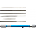 Aluminium houder met 6 vijlen - 70001