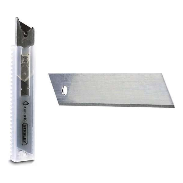 STANLEY Afbreekmesjes 18mm - 10 stuks/dispenser STANLEY Afbreekmesjes 18mm - 10 stuks/dispenser