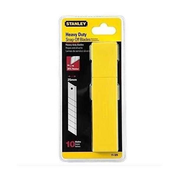 STANLEY Afbreekmesjes 25mm - 10 stuks/dispenser STANLEY Afbreekmesjes 25mm - 10 stuks/dispenser