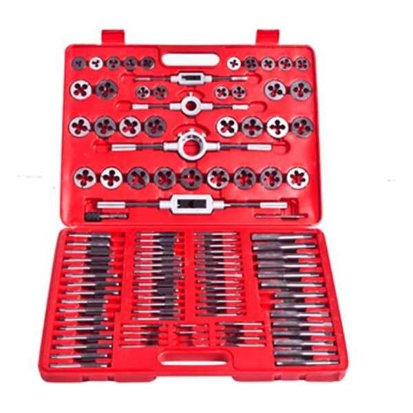 Tappenset 111-delig - Schroefdraad reparatie set tapset metrisch - draadtapset draadsnijset Tappenset 111-delig - Schroefdraad reparatie set tapset metrisch - draadtapset draadsnijset