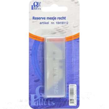 Glasschraper Reserve Mesjes - Glasreiniger - Stanleymes - Hobbymes Reserve messen - 19mm - 10 Stuks