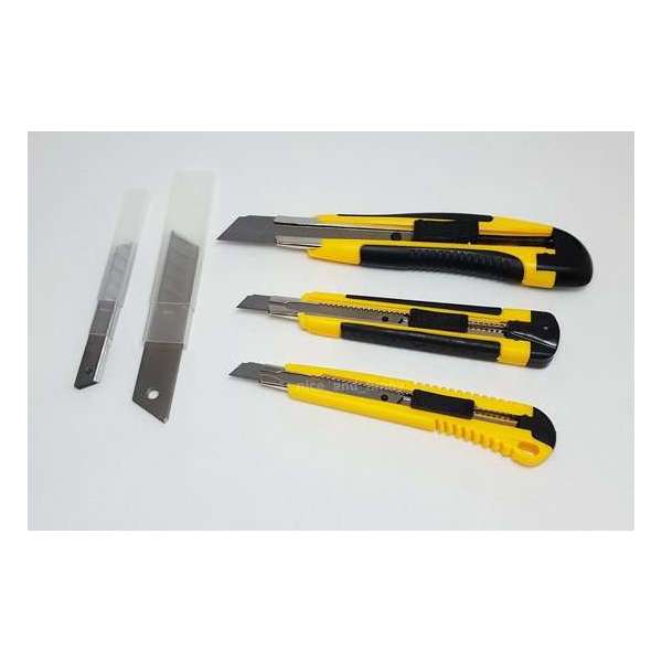 Afbreekmessen set / breekmessen set / cuttermes set - 26 stuks Afbreekmessen set / breekmessen set / cuttermes set - 26 stuks
