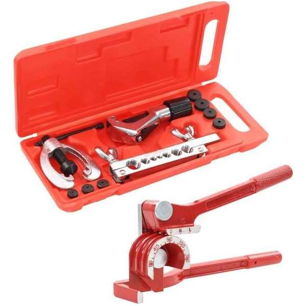 vidaXL Felsgereedschap met buizenbuiger set vidaXL Felsgereedschap met buizenbuiger set
