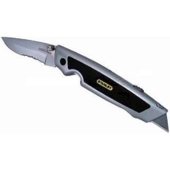 Stanley sportutility mes, inklapbaar, afbreekbaar, met beschermhoes