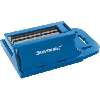 Silverline Stanleymesjes - Reservemesjes - Trapezium - SK5 Staal - 100 stuks
