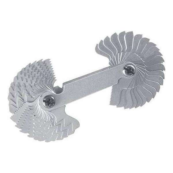Schroefdraadmeter 0,25 - 6 mm / 4 - 62 BSW Schroefdraadmeter 0,25 - 6 mm / 4 - 62 BSW