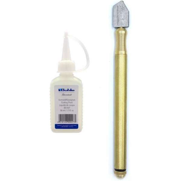 Silberschnitt Glassnijder type 5000 met 50 ml glas snij olie Silberschnitt Glassnijder type 5000 met 50 ml glas snij olie