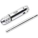 Tapset - Tapkruk met ratel - Taphouder voor M5-M12 mm - Machinetap - Instelbaar voor machinetappen van 5 - 12 mm