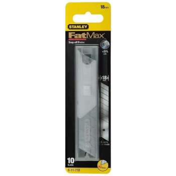 Stanley FatMax - Reserve Afbreekmes 18mm - 10 stuks