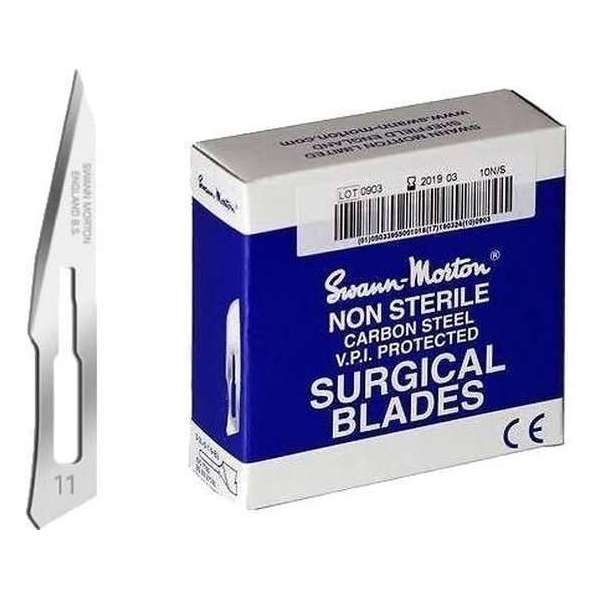 Swann Morton 0103 Scalpelmesje Chirurgie Mesjes - Non Steriel No.11