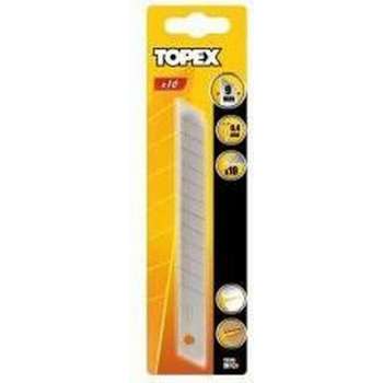 Topex afbreekmesje 9mm 10st