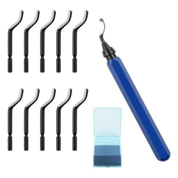Ontbraammesjes 360 graden ontbramer set metaal koper PVC buis ontbramen Ontbraammesjes 360 graden ontbramer set metaal koper PVC buis ontbramen