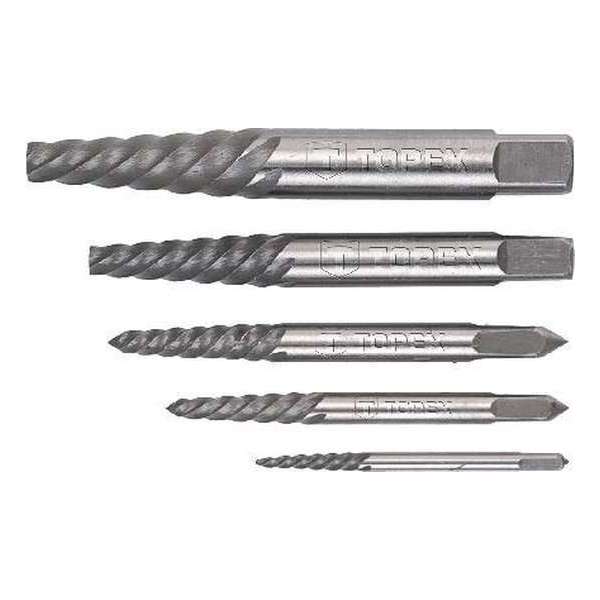 TOPEX Linkse Tapset, Tapeinduithaler, 5 delig TOPEX Linkse Tapset, Tapeinduithaler, 5 delig