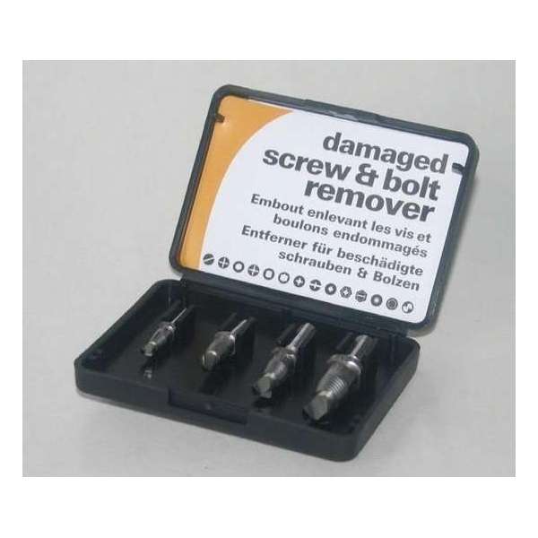 BOA grabit Pro, 4-dlg. boutverwijderset Voorheen Drill-Out, van M4- tot M12 BOA grabit Pro, 4-dlg. boutverwijderset Voorheen Drill-Out, van M4- tot M12