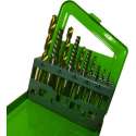 Tapeind en bouten uitdraai set met titanium boren M3 t/m M16 10 delig