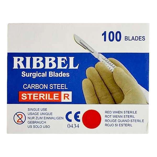 Mesjes - scalpel - bistouri - Ribbel - Nr. 11 - Steriel Mesjes - scalpel - bistouri - Ribbel - Nr. 11 - Steriel