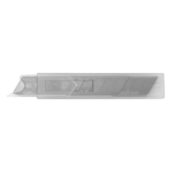 Steelwood Afbreekmes - Staal - 9 mm - Navulling 10 stuks - In houder Steelwood Afbreekmes - Staal - 9 mm - Navulling 10 stuks - In houder