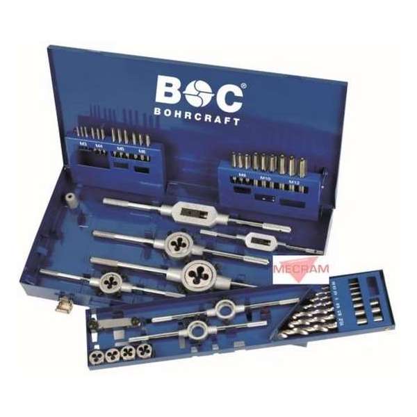 Bohrcraft draadsnijset 54-delig Bohrcraft draadsnijset 54-delig