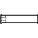 TOOLCRAFT 222522 Stifttap M4 10 mm Staal 20 stuk(s)
