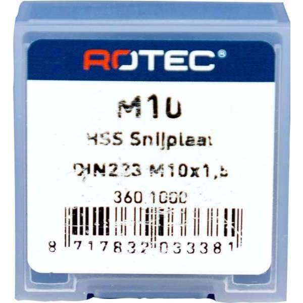 Rotec HSS Ronde snijplaat M10 Rotec HSS Ronde snijplaat M10