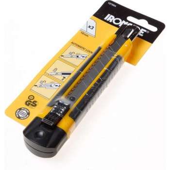 Ironside afbreekmes kunststof autolock  breed 18mm