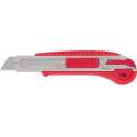 Cuttermessen met drukknop 18mm