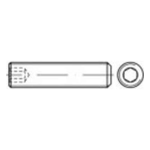 TOOLCRAFT 1062468 Draadpen M2 8 mm RVS A1, A2 50 stuk(s)