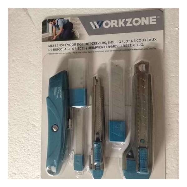 messenset 6 delig/ diversen / voor huis en hobby messenset 6 delig/ diversen / voor huis en hobby