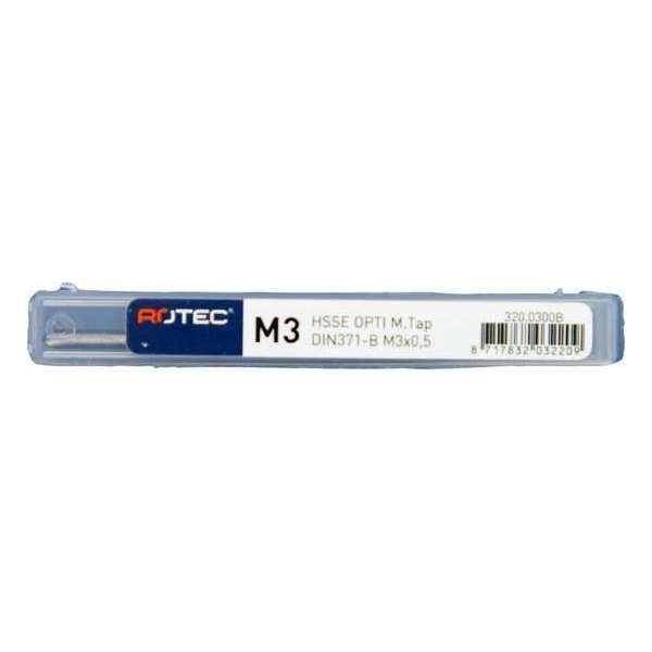 Rotec Machinetap metrisch Opti-line DIN371 doorlopend M3 Rotec Machinetap metrisch Opti-line DIN371 doorlopend M3