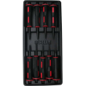 Hofftech Gevulde Gereedschapswagen-Tray Drevel / Centerset (9 Delig)
