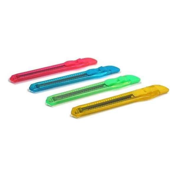 Hobby Afbreekmesjes - 4 stuks in diverse kleuren Hobby Afbreekmesjes - 4 stuks in diverse kleuren