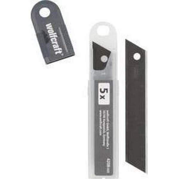 Wolfcraft 4208000 Afbreekmesjes Profi Sharp 18 Mm Zwart Wolfcraft 4208000 Afbreekmesjes Profi Sharp 18 Mm Zwart