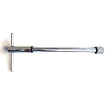 Tapset - Tapkruk met ratel - Lengte 315 mm - Taphouder voor M5-M12 mm - Machinetap - Instelbaar voor machinetappen van 5 - 12 mm