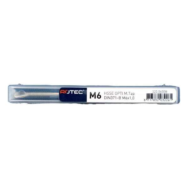 Rotec Machinetap metrisch Opti-line DIN371 doorlopend M6 Rotec Machinetap metrisch Opti-line DIN371 doorlopend M6