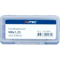 Rotec HSS Handtappenset M8x1,25  3 stuks