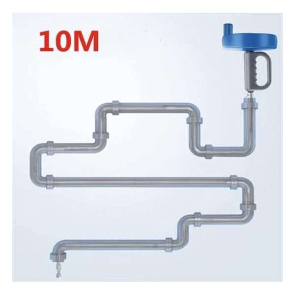 Ontstoppingsveer - Afvoerontstopper - 10 meter veer - Afvoer reiniger - Riool veer Ontstoppingsveer - Afvoerontstopper - 10 meter veer - Afvoer reiniger - Riool veer