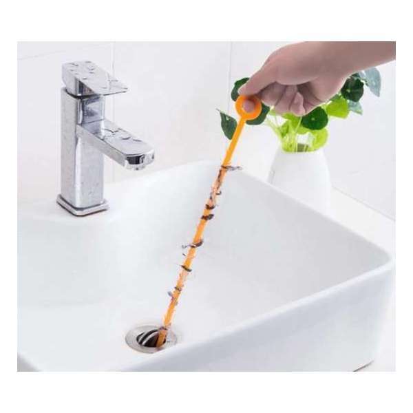 Gootsteenontstopper/ Ontstoppingsveer - 52 cm - Oranje Gootsteenontstopper/ Ontstoppingsveer - 52 cm - Oranje