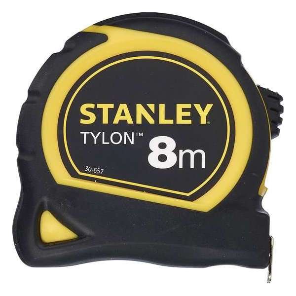 STANLEY 0-30-657 Rolbandmaat Tylon 8m - 25mm STANLEY 0-30-657 Rolbandmaat Tylon 8m - 25mm
