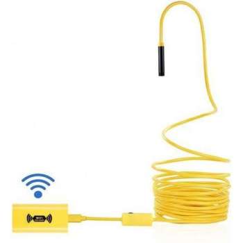 I-view Wifi Inspectiecamera / Endoscoop 10 meter - HD beeld - Buigzame kabel