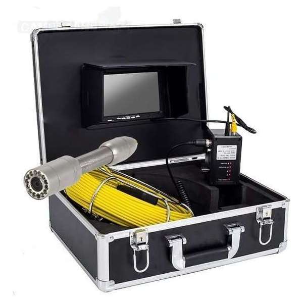 Inspectiecamera met koffer - 7" LCD monitor - 1200tvl - 20 meter kabel - uwc9200 Inspectiecamera met koffer - 7" LCD monitor - 1200tvl - 20 meter kabel - uwc9200