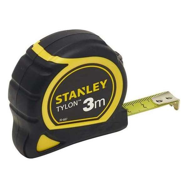 Rolbandmaat Stanley Tylon 3m - 12,7mm 0-30-687 Rolbandmaat Stanley Tylon 3m - 12,7mm 0-30-687