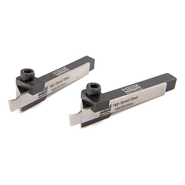 HBM 10mm Afsteekhouder met HSS mes Model 2 HBM 10mm Afsteekhouder met HSS mes Model 2