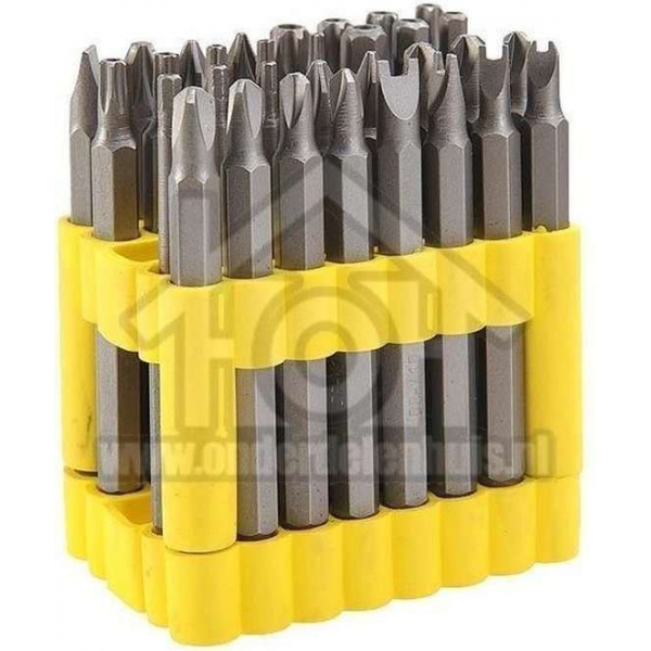 Schroevendraaier Chrome Chroom Vanadium 32 delige bit box set speciaal Schroevendraaier Chrome Chroom Vanadium 32 delige bit box set speciaal