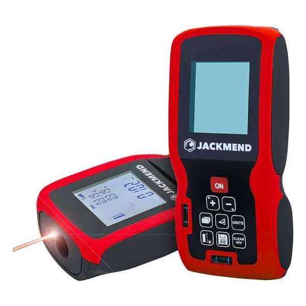 JACKMEND Professionele Laserafstandmeter met 50 Meter Bereik JACKMEND Professionele Laserafstandmeter met 50 Meter Bereik