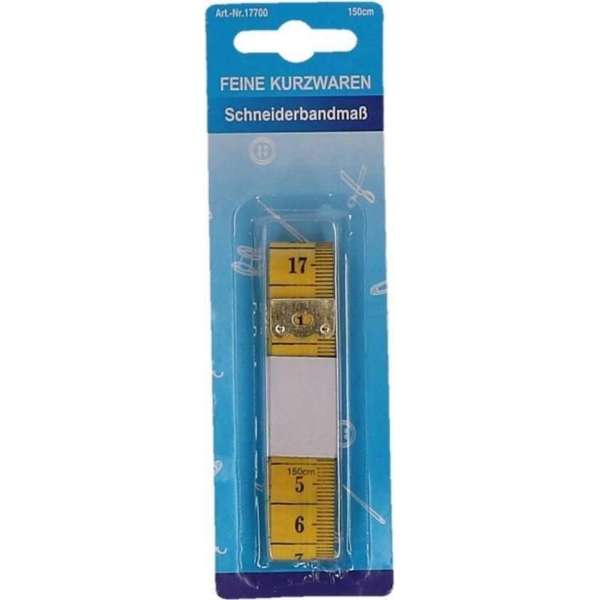 Meetlint 150 cm - Centimeters en Inch - Plastic Meetlint 150 cm - Centimeters en Inch - Plastic